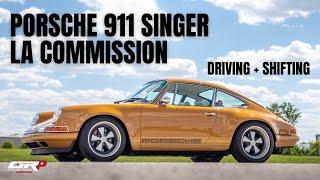 Porsche 911 Reimagined by Singer LA Commission: Driving + Shifting