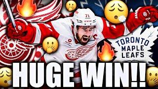 DYLAN LARKIN KEEPS THE RED WINGS PLAYOFF HOPES ALIVE: DETROIT OVERTIME WIN VS TORONTO MAPLE LEAFS