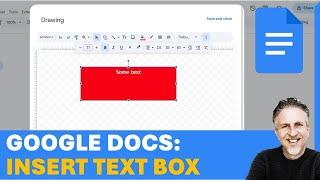 How to Insert a Text Box in Google Docs