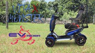 MONSTER OF A SCOOTER! | EV Rider Vita Monster Heavy Duty All Terrain Mobility Scooter S12X