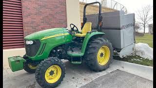 John Deere Tractor Idling for 1 hour - (White Noise)