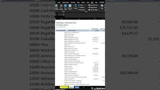 Gain clear trial balance with Logicim XLGL pivot tables and chart