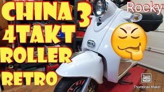 CHINA 4TAKT Roller Teil3 Erfahrungen/ Reparieren/ Alpha Motors Venus / Hat keine Leistung