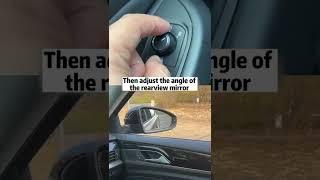 99% of people don't know! Side mirror hidden tricks!#car #driving #shorts #tutorial #tips