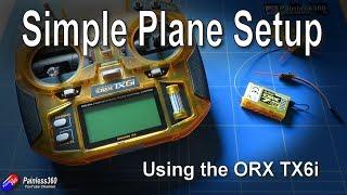 Orange Radio TX6i - Simple 'Plane Setup