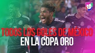 Todos los goles de México en la CONCACAF Copa Oro 2019