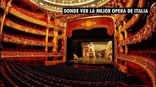 El mejor teatro para ver opera en Italia