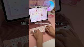 all my keyboards  aesthetic iPad accessories | keyboard ASMR | digital planner | iPad note taking
