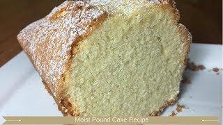 Moist Pound Cake Recipe : Butter Pound Cake Recipe