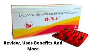 BNC Capsule Review In Hindi||Lycopene, Multivitamin and Multimineral Capsules||Health Supplement Cap