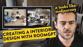 ROOMGPT: MAKING AN INTERIOR DESIGN USING AI