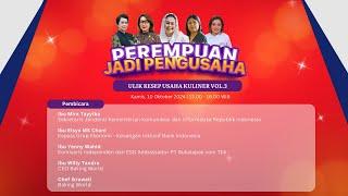 Perempuan Jadi Pengusaha Vol. 3: Ulik Resep Usaha Kuliner