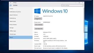 How To Change Your Username / Computer Name In Windows 10