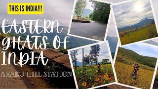 Scenic drive through mountains and valleys to Araku valley in South India|Long drive vlog||