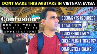 Dont Make this Mistake in VIETNAM E-VISA application | Part 6