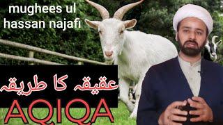 عقیقہ کے تفصیلی احکام۔ | aqiqa ka tareqa shia | aqiqa detail shia | aqeeqa kese or kab | lecture 103