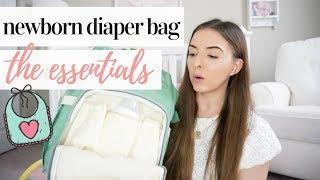 WHAT'S IN MY NEWBORN DIAPER BAG 2019 // 0-3 MONTHS NEWBORN ESSENTIALS