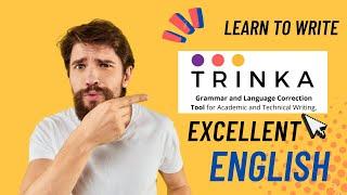 Learn how to Use Trinka AI for Correcting your English Writing