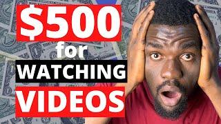 Make Up To $500 for Watching Videos Online in 2022 (How to Make Money Online by Watching Videos)