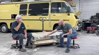 GMC Motorhome - Fuel Tanks #2 - Co-Op Motorworks - Jim Bounds