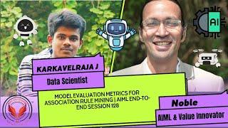 Model Evaluation Metrics for Association Rule Mining | AIML End-to-End Session 128