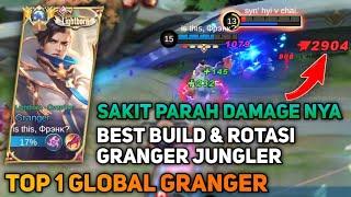 WINRATE GRANGER 70.9%‼️BUILD GRANGER JUNGLER TERSAKIT 2023‼️BY is this, Фрэнк?‼️TOP 1 GLOBAL GRANGE