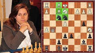 Absolutely Stunning Game Played By Judit Polgar vs Alexey Shirov