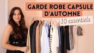 GARDE ROBE CAPSULE D'AUTOMNE | 10 essentiels Mode d'Automne | Lauriane Villa