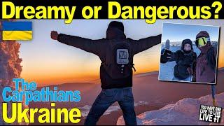 CRAZY CARPATHIAN EXPERIENCE | Update on the War | Empty Ski Resort and More