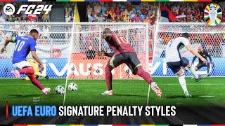 EA SPORTS FC 24 | UEFA Euro All Signature Penalty Styles