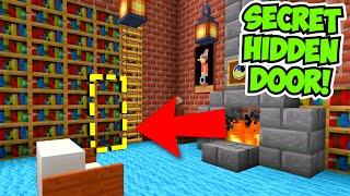  Minecraft: How to build a Hidden Door! [Easy] 