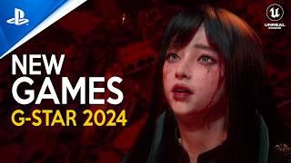 TOP 10 MOST INSANE REALISTIC New Game Trailers announced at G-Star 2024