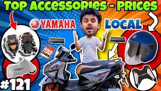 Yamaha Ray ZR 125 Street Rally Hybrid All Accessories 2024 | Showroom prices vs Local Market Prices