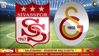 SiVASSPOR GALATASARAY MAÇI -GALATASARAY 2-1 SiVASSPOR, Galatasaray Sivasspor maçı  #Galatasaray