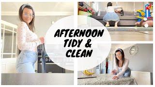 Clean With Me | Afternoon Tidy & Clean | Kate Berry | Natural Sounds