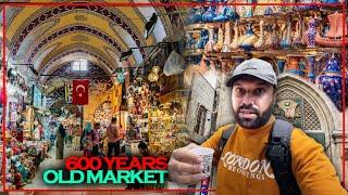 Istanbul's Grand Bazaar, Istanbul Tram | World's oldest & largest Market | Turkey EP04 [CC]