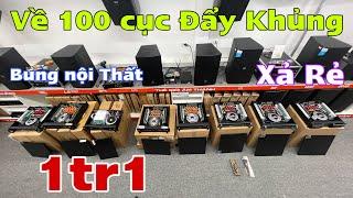 Về 100 cục đẩy Khủng 1200w 1 kênh giá 1tr1, xả đẩy BS AUDIO Bs2800, bs2600, Martin MA 1300, bs 1110