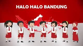 Halo Halo Bandung (Lirik) - Lagu Nasional Indonesia | Lagu Tema 4 Kelas 5 SD | Vocal Shema