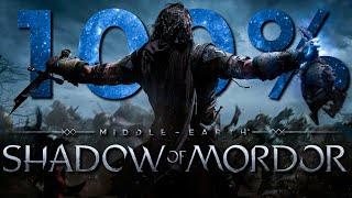 I 100% Completed MIDDLE-EARTH: SHADOW OF MORDOR