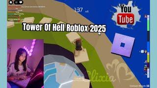 Playing Tower Of hell  2025 #roblox