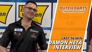 Damon Heta: 'I plan ahead for my walk-ons for the next 7 Euro Tours' | Dutch Darts Championship 2023