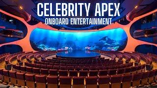 Celebrity Apex Cruise ship : Onboard Entertainment (4K)