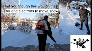 1 Year Update: Snow Removal with EGO Snow Shovel Kit and Backpack Blower