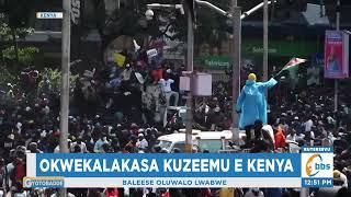 Okwekalakaasa kuzzeemu e Kenya, Gavumenti ya Ruto eri mu kusattira