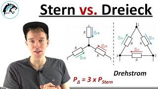 Sternschaltung vs. Dreieckschaltung – (inkl. Leistungsvergleich) | Elektrotechnik