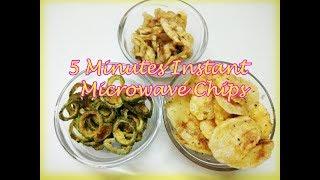 5 minutes microwave chips || Microwave Hacks || How to Make Crispy Chips at Home by Food Hub (Part1)