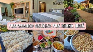 POR AQUI FAZENDO O QUE MAIS AMO  cocada cremosa | biscoito de polvilho  | almoço | cuidando da casa