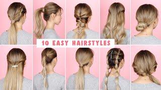 10 Easy Hairstyles for Long Hair