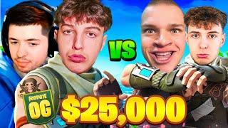 Stompn & Mingo vs Jynxzi & Clix | $25K OG Fortnite Lacy Tournament (HILARIOUS)