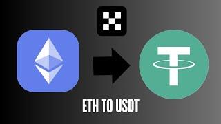 Convert ETH To USDT On OKX Wallet | Exchange  Eth to usdt